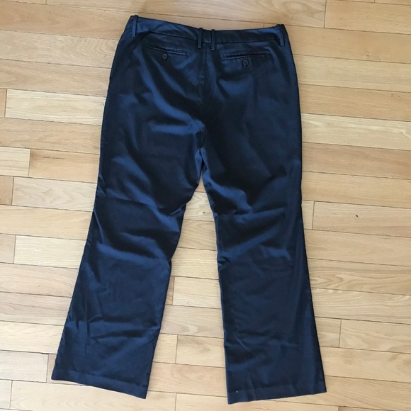 GAP Charcoal Gray Stretch Favorite Trousers 14 - Picture 6 of 6
